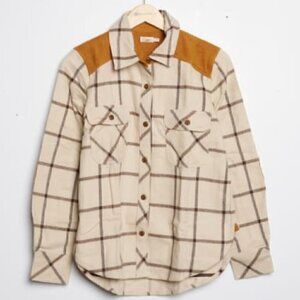Faherty Daly Shirt in Olivia Plaid Size M EUC